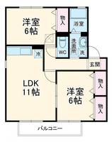 物件の間取り画像