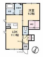 リヴェールの間取り