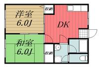 千葉県印西市木下東1(アパート)の賃貸物件の間取り