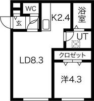 バイラ白石本通の間取り