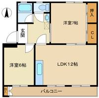 物件の間取り画像