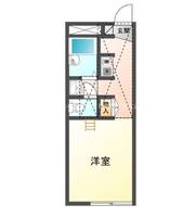 レオパレス牛久保の間取り