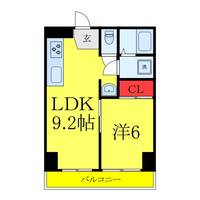 セントラルクレオの間取り
