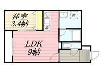L’Opus賀茂の間取り
