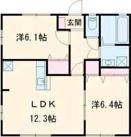 物件の間取り画像