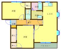物件の間取り画像