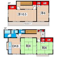 物件の間取り画像
