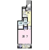 千葉県成田市郷部(アパート)の賃貸物件の間取り
