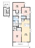 物件の間取り画像