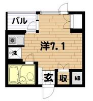 東京都板橋区蓮根2(マンション)の賃貸物件の間取り