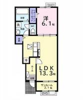 クレストの間取り