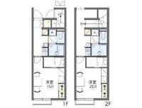 レオパレスアムールIIIの間取り