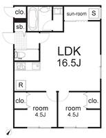 物件の間取り画像