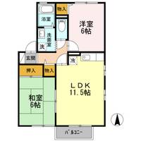 スターライト中央 C棟の間取り