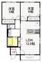 ハヤシハイツの間取り