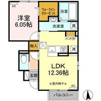 ローズAの間取り