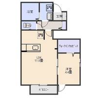 物件の間取り画像