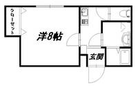 静岡県浜松市中央区北寺島町(アパート)の賃貸物件の間取り