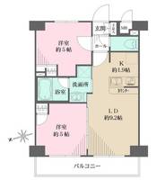 東京都文京区水道2(マンション)の賃貸物件の間取り