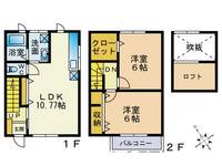 アビオン空港前B棟の間取り