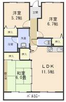 物件の間取り画像