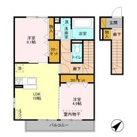 物件の間取り画像