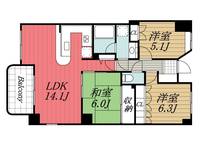 物件の間取り画像