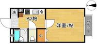 レジデンス川平の間取り
