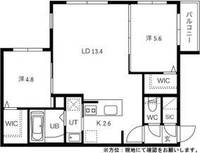 北海道札幌市西区発寒四条4(マンション)の賃貸物件の間取り