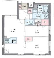 物件の間取り画像
