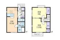 フェルト Bの間取り