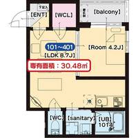 M-city千林大宮IIの間取り