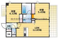 物件の間取り画像
