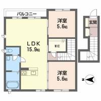 メゾンソレイユの間取り