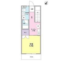 サンライズヒルズT.Bの間取り