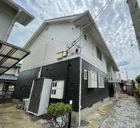 岡山県岡山市北区平野の賃貸アパートの外観
