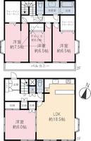 東京都葛飾区堀切1(一戸建)の賃貸物件の間取り