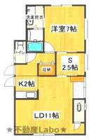 物件の間取り画像
