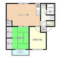 ソファレ美祢の間取り