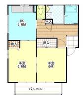 物件の間取り画像