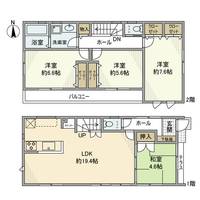 物件の間取り画像