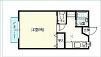 オリヒメBの間取り