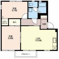 物件の間取り画像