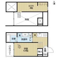 愛知県名古屋市中川区八熊3(アパート)の賃貸物件の間取り