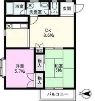 物件の間取り画像