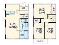 物件の間取り画像
