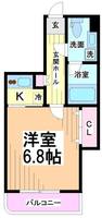 神奈川県川崎市多摩区東生田1(マンション)の賃貸物件の間取り