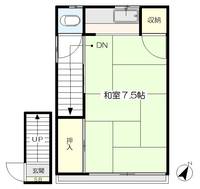 穂高荘 Aの間取り
