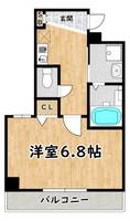 ラシーヌ新北野の間取り