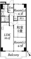 物件の間取り画像